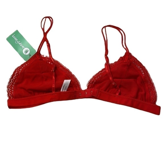 ♥️HONEYDEW♥️2 Pack Triangle Eyelash Bralette Size (L) - Picture 5 of 11